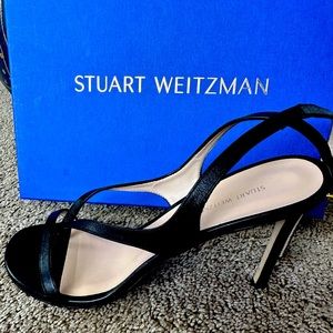 NWT Stuart Weitzman Align 95 Leather Sandal